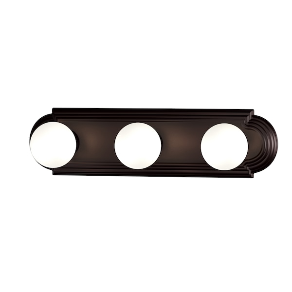 Maxim Lighting Essentials 3-Light 18" Wide Oil Rubbed Bronze Vanity Light 7123OI - main